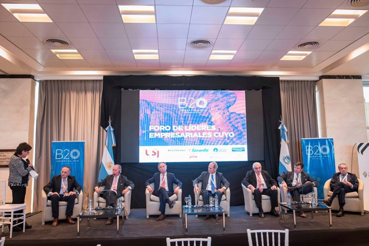 ADEBA participó del Foro de Líderes Empresariales organizado  por el Business 20 en San Juan