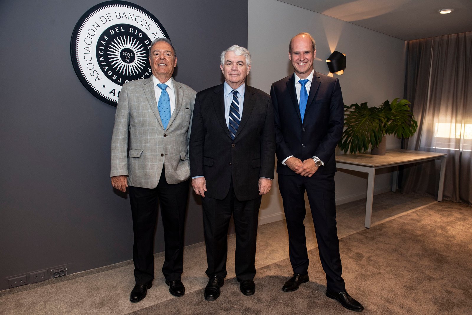 Roque Fernández, John Taylor y Javier Bolzico