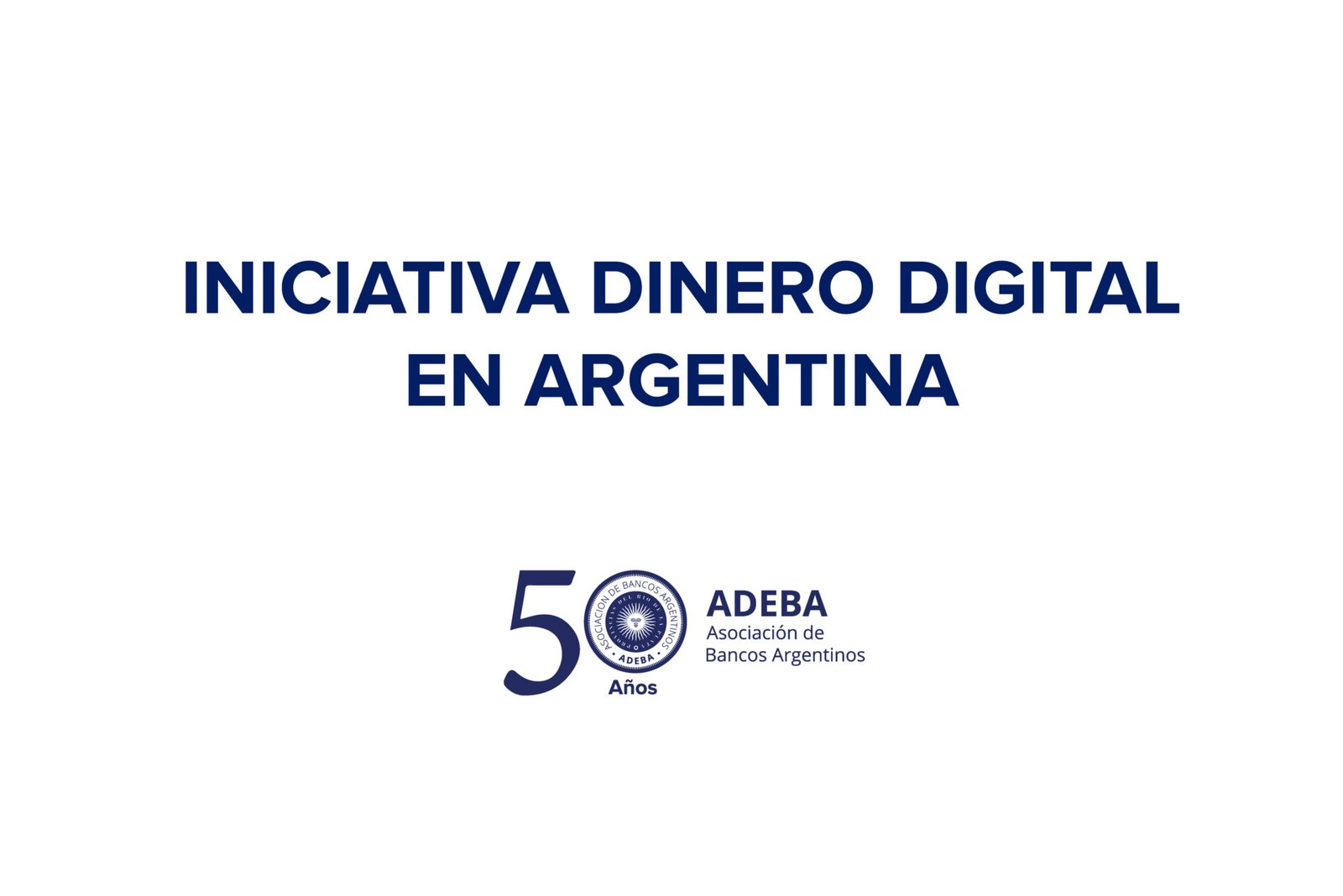 Iniciativa para la sustitución del dinero en efectivo por dinero digital